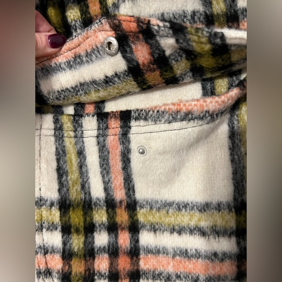 Bagatelle Multicolor Plaid Jacket - Picture 7 of 9